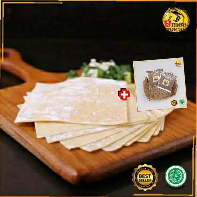 Paket Pangsit Kuah [Kulit Pangsit + Kuah] Kulit Dimsum Pangsit Kuah