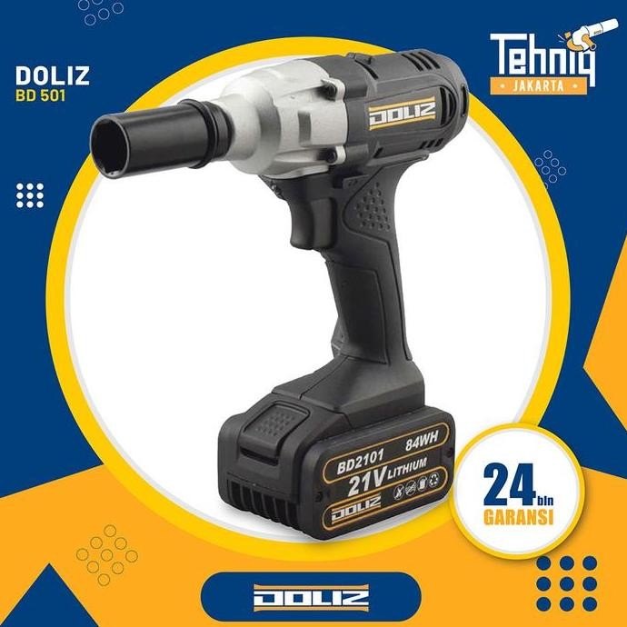 MESIN PEMBUKA BAUT BD 501 DOLIZ Cordless Impact Wrench