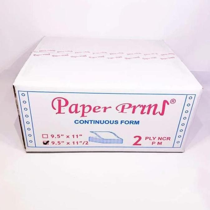 

New Product - Kertas Komputer Continuous Form 2Ply Full Atau Bagi 2 Paper Prins Kiarastoreku