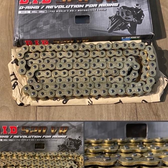 Rantai Did Chain 520 Vr-120L O Ring Seal