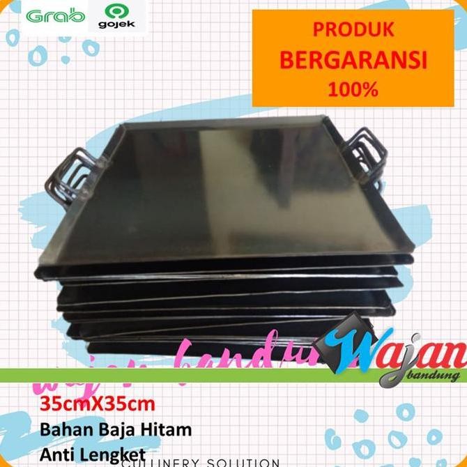 Alat pemanggang Wajan Roti Bakar dan sosis bakar Baja Bandung Surabaya Kediri Yogyakarta Sayur