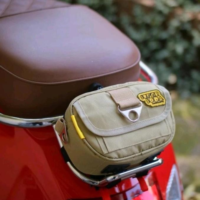 TERBARU - TAS BEHEL BELAKANG MODERN VESPA MARNA COKLAT KHAKI