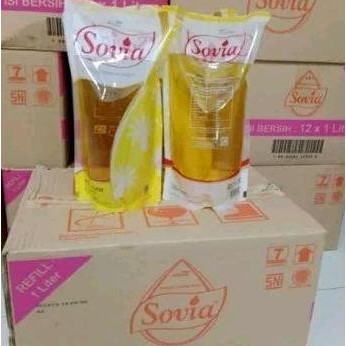 

Murah Minyak Goreng Sovia Refill 1Liter / Minyak Goreng Sovia 1Liter