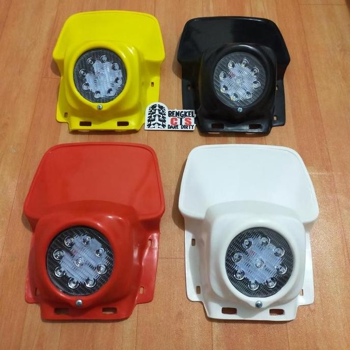 Headlamp Lampu Depan Jadul Vintage Trail Klasik Led Elba