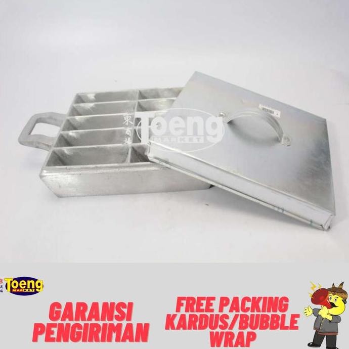 CETAKAN PUKIS PRIMA TEBAL+TUTUP 0586 HD / ALAT CETAKAN KUE PUKIS