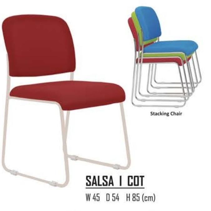 Kursi stacking kursi tunggu Indachi SALSA I