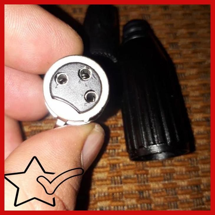 [IWS] JACK /SOKET CANON XLR HUPER ORIGINAL FEMALE