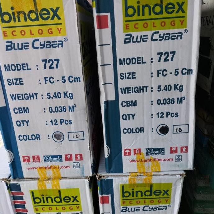 

Odner Bindex 727 Folio Small Fc-5Cm Warna Hitam Co