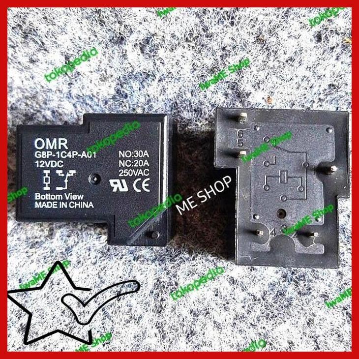 [IWS] RELAY OMR 12V 30A KODOK - RILAY RELAY KODOK OMR 12V 30A