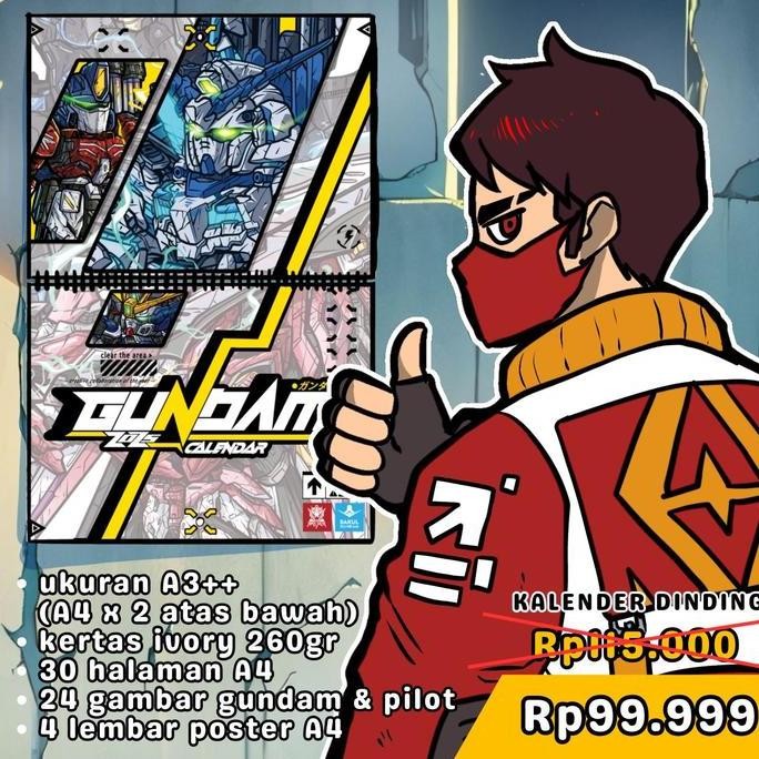 

Kalender Gunpla (Builder Edt) Dua Ribu Dua Puluh Lima Co