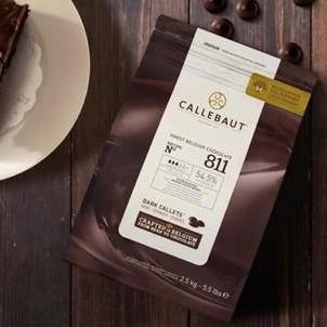 

Barey Callebaut 811 Dark Chocolate Callets 2.5Kg - Couverture 54.5% - Co