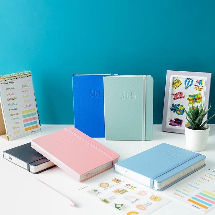 

Bukuqu Notebook 365 Undated Planner B6 - Planner Tanpa Tanggal Co