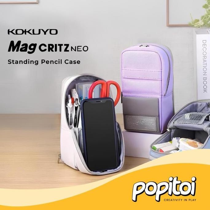 

Kokuyo Mag Critz Neo Large Standing Pencil Case Kotak Pensil Co