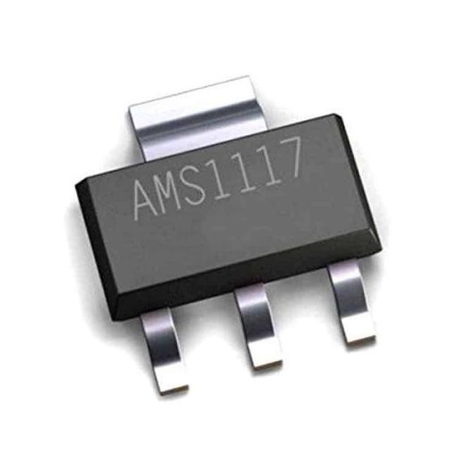 Update AMS1117-ADJ AMS1117-1.2 AMS1117-1.8 AMS1117-3.3 AMS1117-5.0 SOTT-223 Voltage Regulator IC Kom