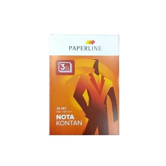 

Nota Kontan Kecil Paperline 3 Ply Ncr / 3 Rangkap - 1 Pack Isi 10 Pcs Co