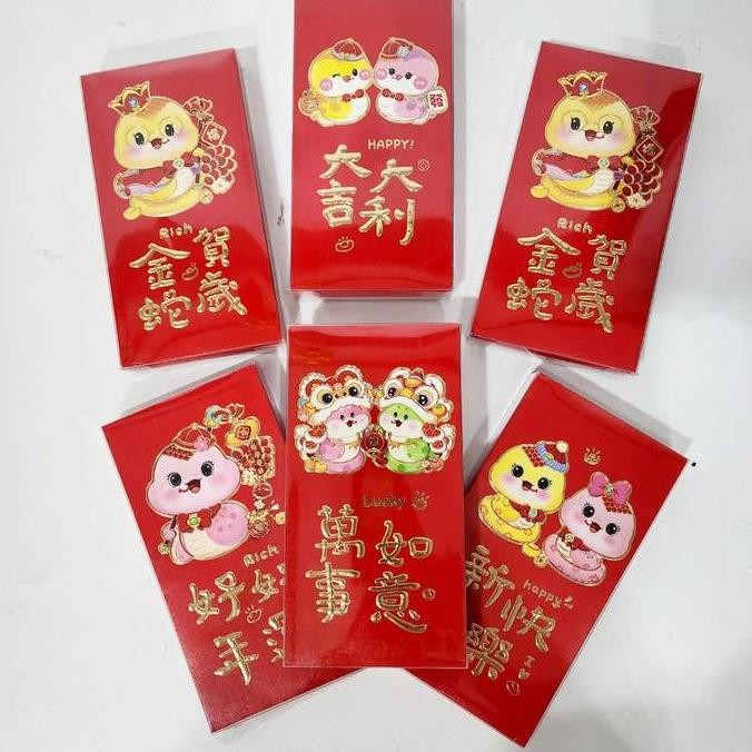 

Promo New 202 Angpao Panjang Uler Box Mika Isi 22 Angpau Yoneng Yaoneng Sincia Tebal Premium Tahun Baru Ular Angpau Imlek Amplop Ampao Murah Grosir