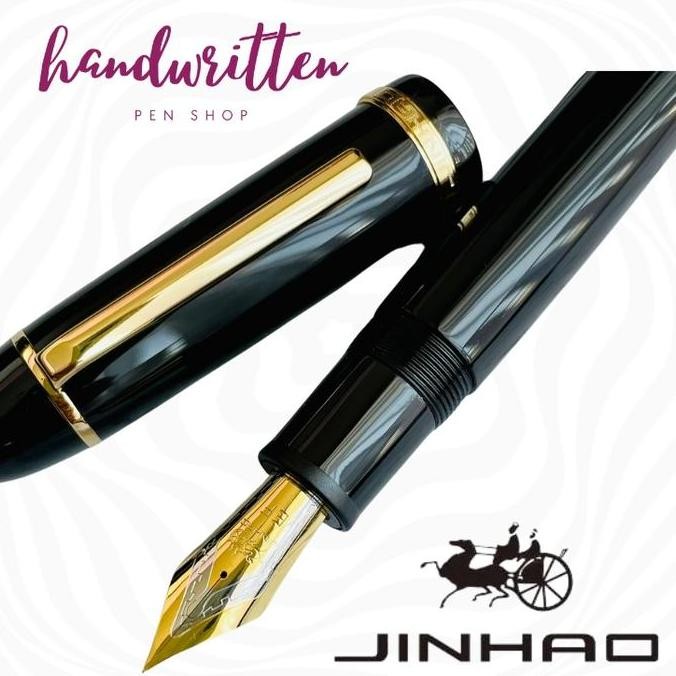 

HOT SALE! JINHAO Typ X159 Cartridge & Converter Oversize Fountain Pen/ Pulpen Pena JINHAO X159