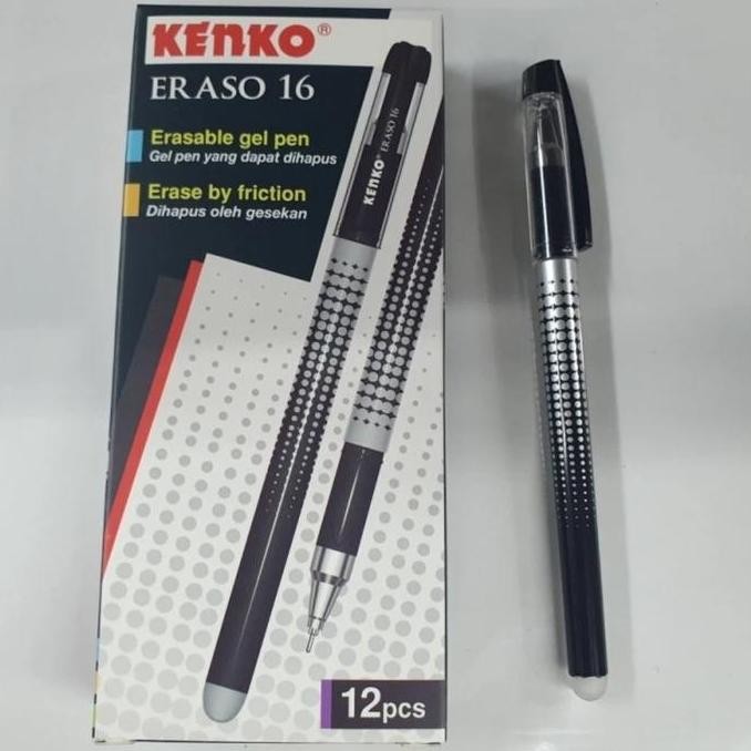 

Pulpen Kenko Eraso 16 Erasable Gel Pen ( Dapat Di Hapus)