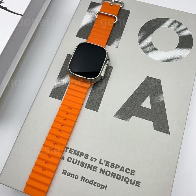 Aple Smartwatch S9 Ultra Max Series9 49MM Jam Tangan Pria/Wanita Pria Wanita smartwatch ultra kontro