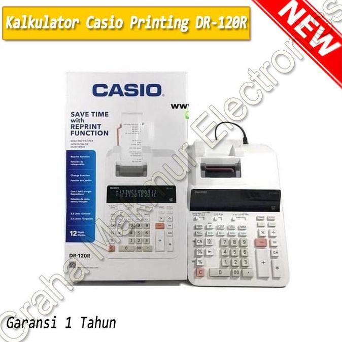 

Kalkulator Casio Printing Dr-120R Paket Co