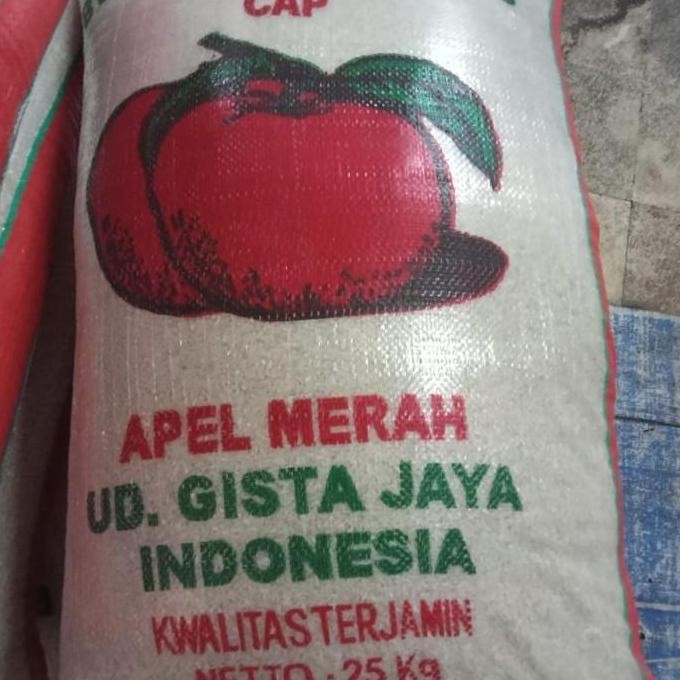 

(Allthebest) Beras Super Poles Cap Apel Merah 25kg