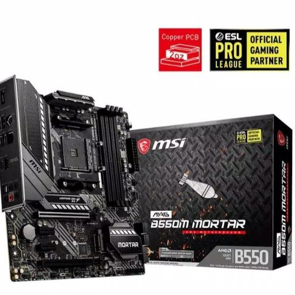 TERBARU - Motherboard MSI MAG B550M MORTAR