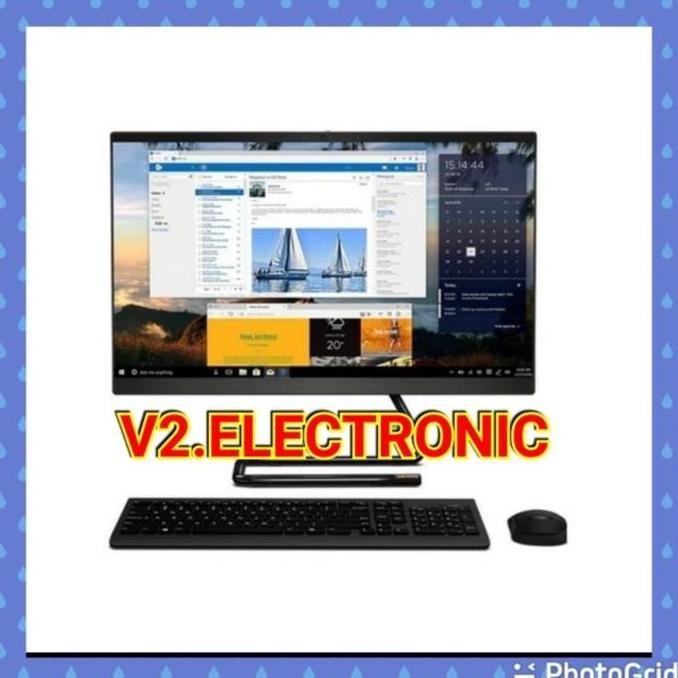 Pc Aio Lenovo A340-22Icb Intel Core I5-9400T Ram 8Gb Ssd 256Gb + Hdd 1Tb Windows10 New Stok