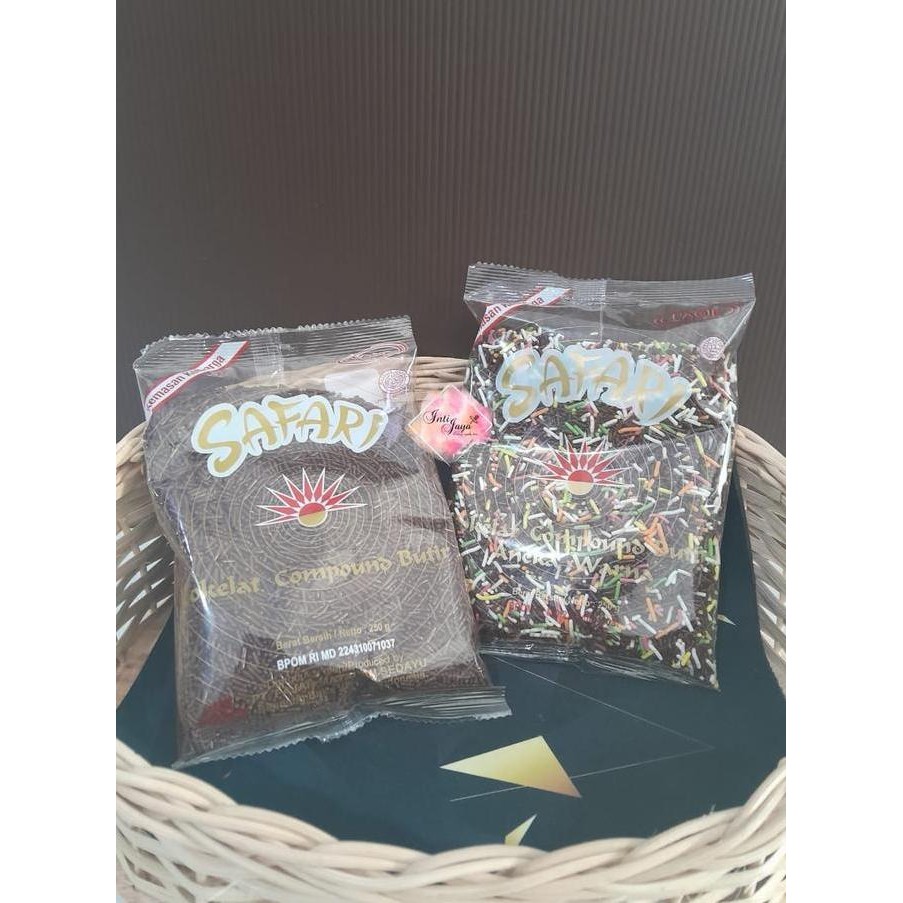 

] SAFARI MESES COKLAT BUTIR/MESES WARNA BUTIR 250GR