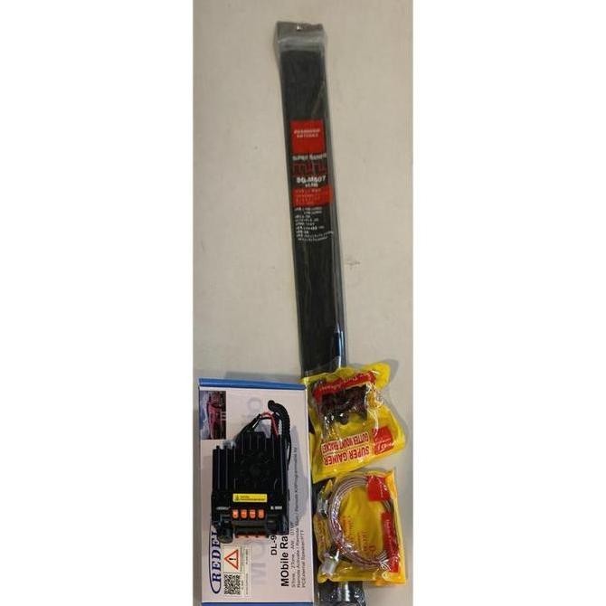 Paket Radio rig mini redel komplit 1 set dual band tinggal pasang murah