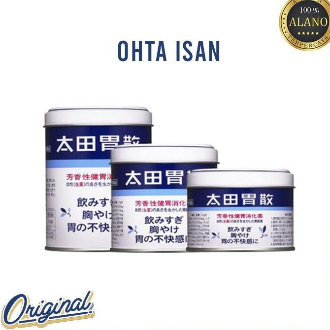 

BEBAS ONGKIR - Ohta Isan Kaleng Original Japan - Obat Lambung
