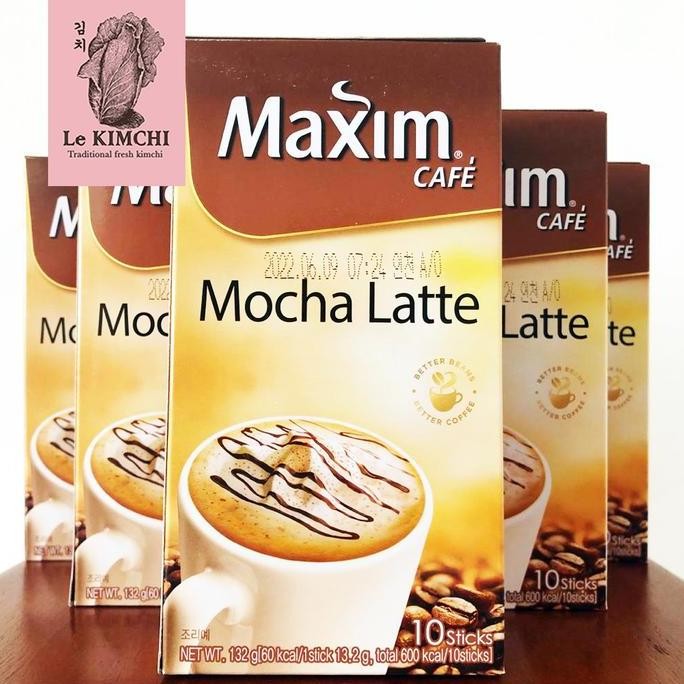 

Maxim Mocha Latte - Kopi Moka Latte - Kopi Instan Korea