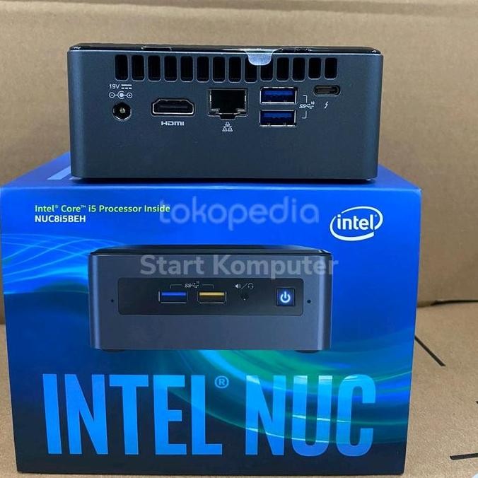 Mini Pc Intel Nuc Nuc8I5Beh I5 Gen 8 Ram 8Gb 1Tb Like New Full Set New Stok