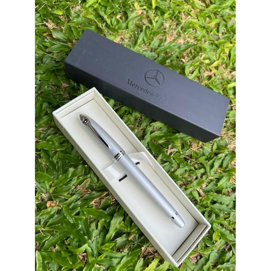 

TERLARIS! Pen Ballpoint Mercedes Benz Official Original Stainless