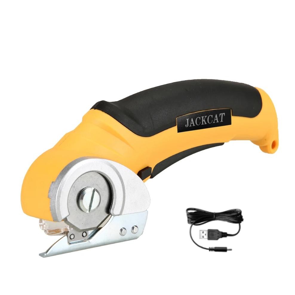 

6Mm Electric Scissor Cutting Thickness Fabric Cutting Machine Paperboard Leather Plastic Trimmer Electric Rotary Cloth Cutter