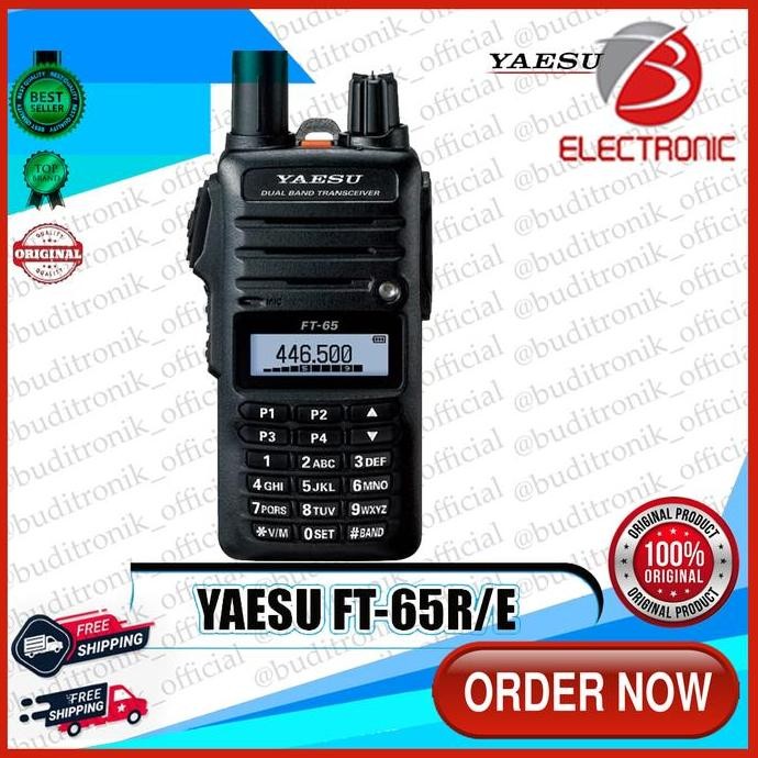 Radio Ht Yaesu Ft65 Dual Band Original murah