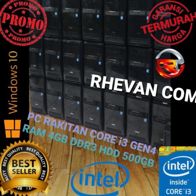 Cpu Rakitan I3 Gen4 New Stok