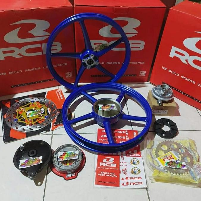 Velg RCB JUPITER 140/160-17 pnp ninja,tiger,gl,megapro,cb herex,vixion