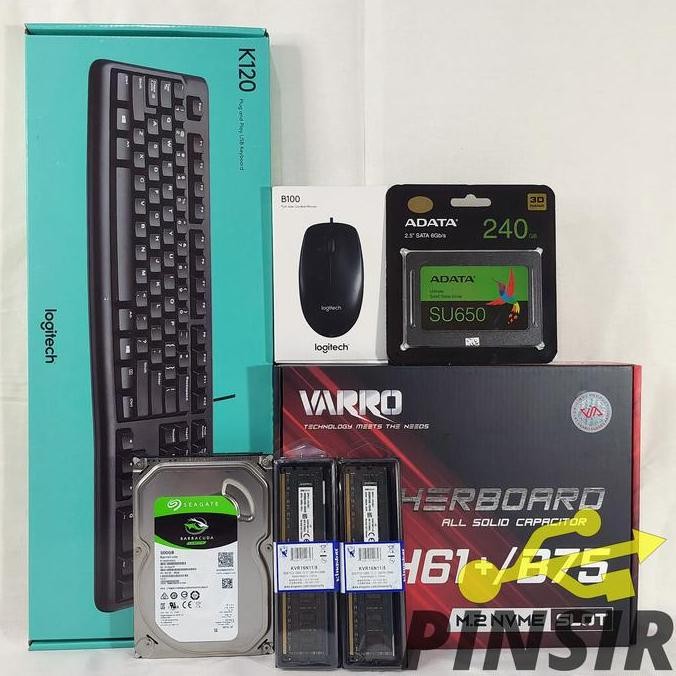 Cpu Pc Rakitan Intel Core I5 Ram 8Gb Casing Slim ( Mini Pc ) New Stok