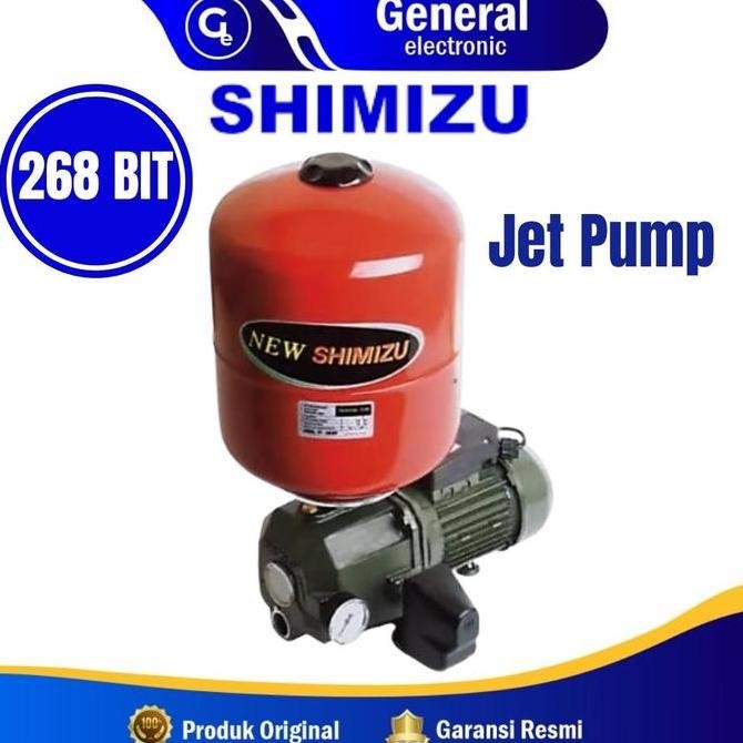 Mesin Pompa Air Jet Pump Shimizu PC 268 BIT Otomatis Garansi Resmi PC268BIT