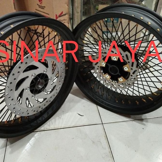 velg jari custom double disc basis Scorpio Vixion Byson benelli dll