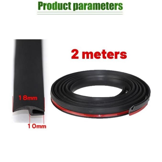 Seal Strip Karet Pelindung Kaca Depan Mobil Universal