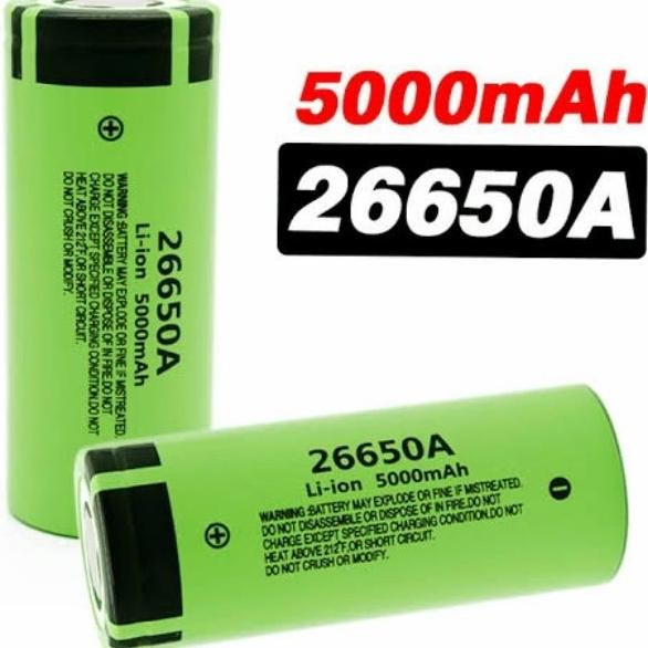 BATTERY 26650 26650A BATRE BATERAI PANASONIC 5000MAH murah