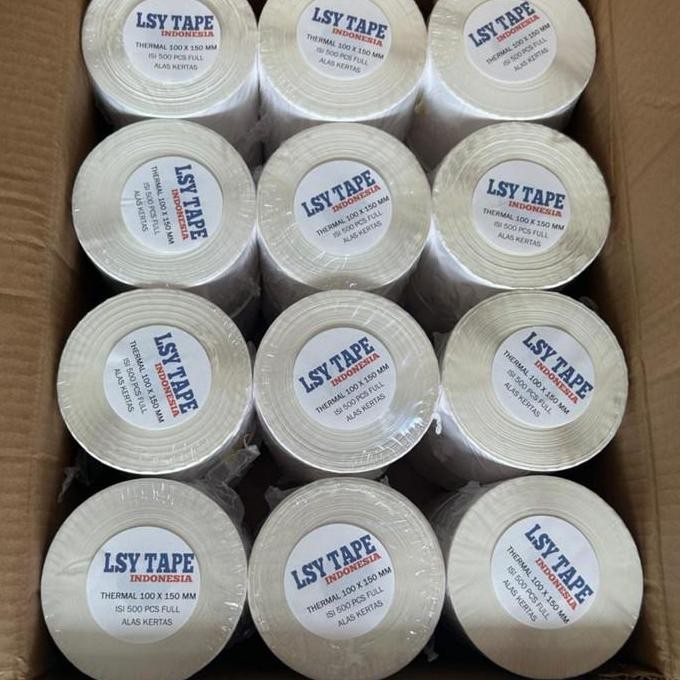 

Kertas Thermal 100 X 150Mm A6 Isi 500 Lembar ( 1 Dus Isi 24 Roll )