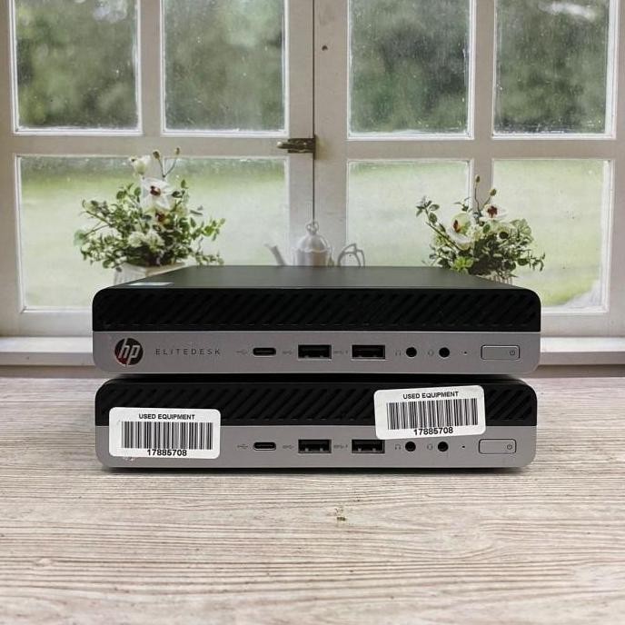 Komputer Pc Hp Elitedeks 800 G3 Ram 16Gb Ssd 128Gb + Nvme 256Gb New Stok