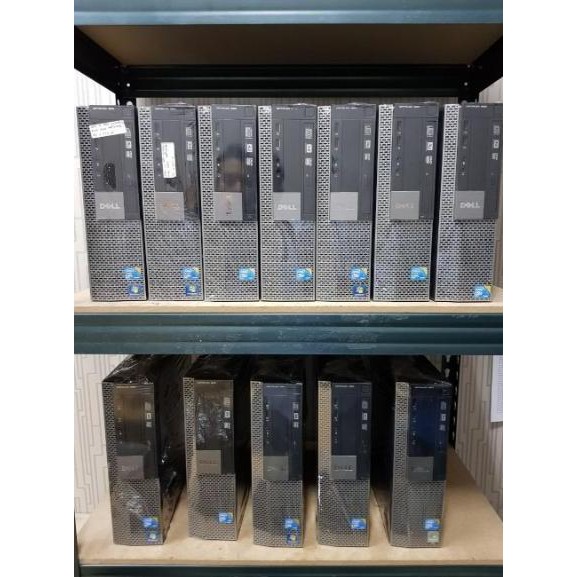 Pc Dell Core I7 Hdd 500Gb Dvdrw Desktop Slim Second New Stok