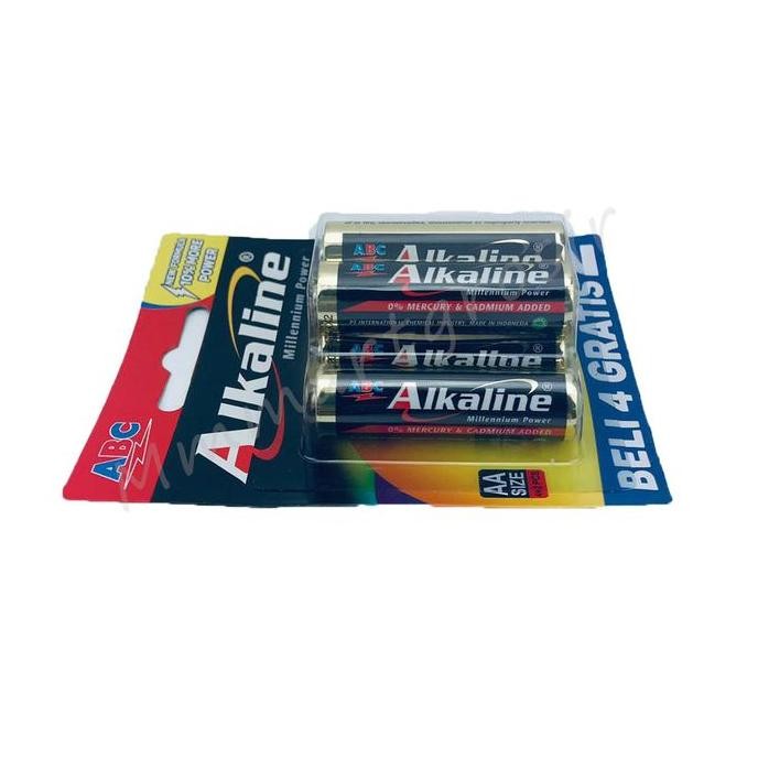 Baterai Alkaline / Baterai AA / LR6 1.5V / 6pcs murah