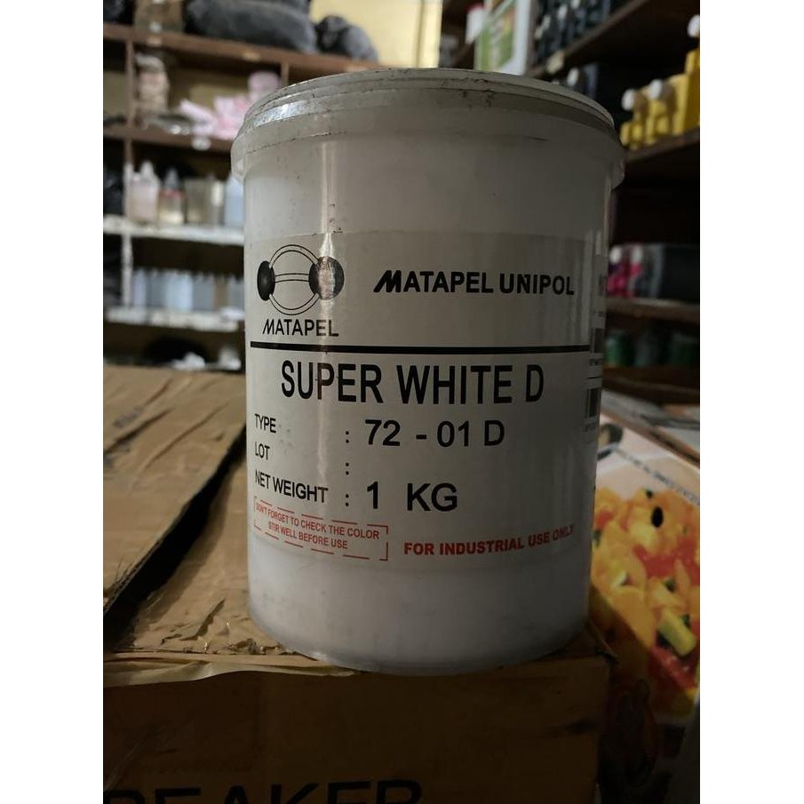 

NEW Pigment Matapel Super White D 1kg
