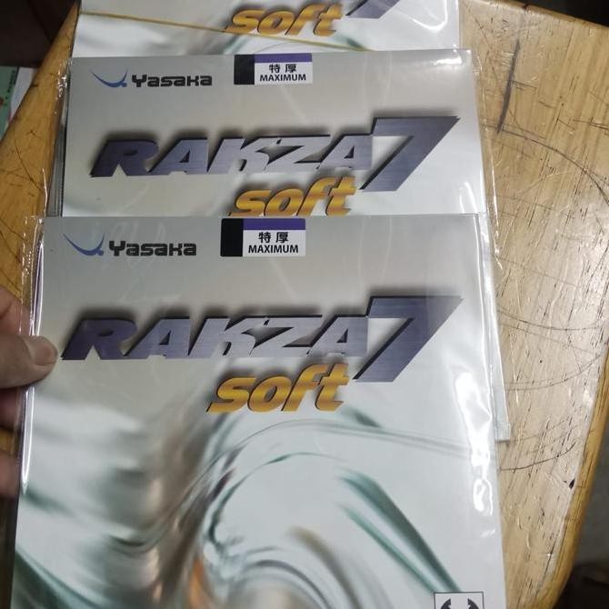 TERBARU - KARET TENIS MEJA YASAKA RAKZA 7 SOFT ORIGINAL