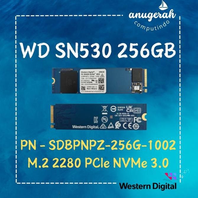ready SSD WD 256GB WD SN530 256GB NVMe PCIe 3.0