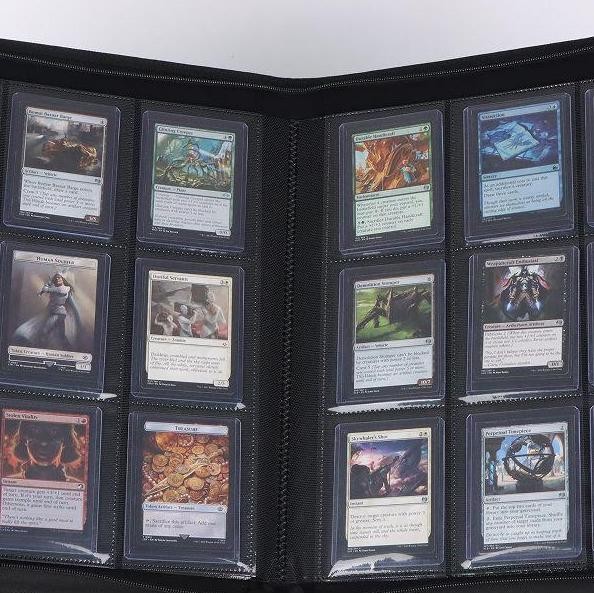 

High Quality TBG Toploader Binder Super Quality Premium PU Leather - Yugi OH - MTG - TCG - Pokemon - Vanguard
